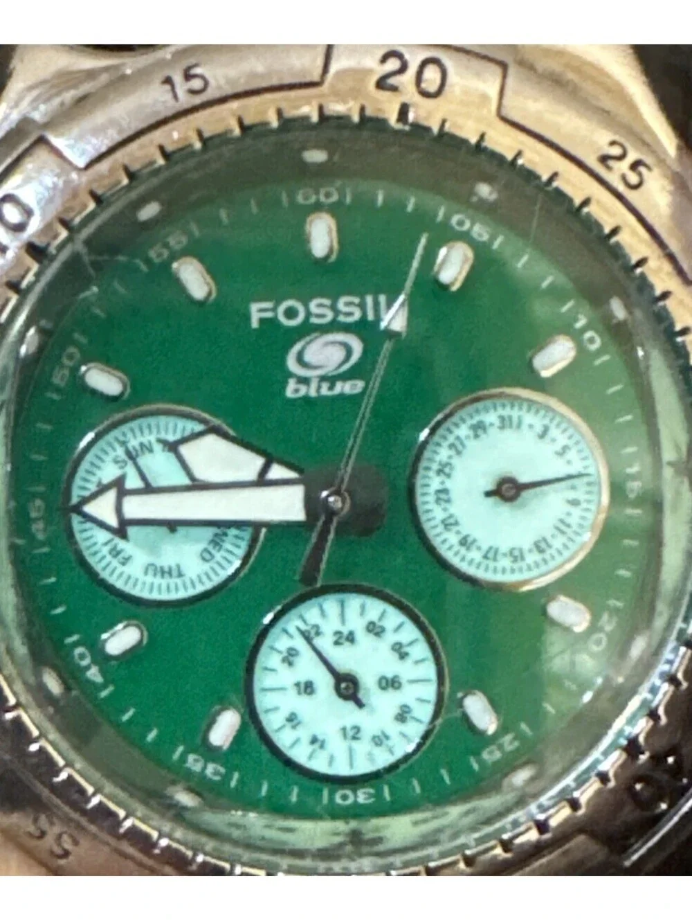 Fossil blue men